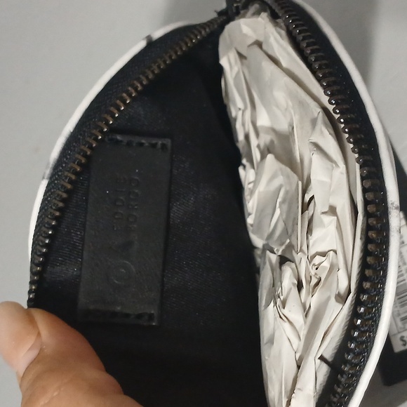 Eddie Borgo Marble Print  Bag, 6" - Picture 5 of 6